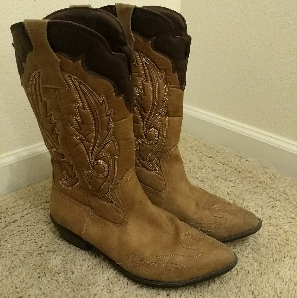 Brown Cowgirl Boots